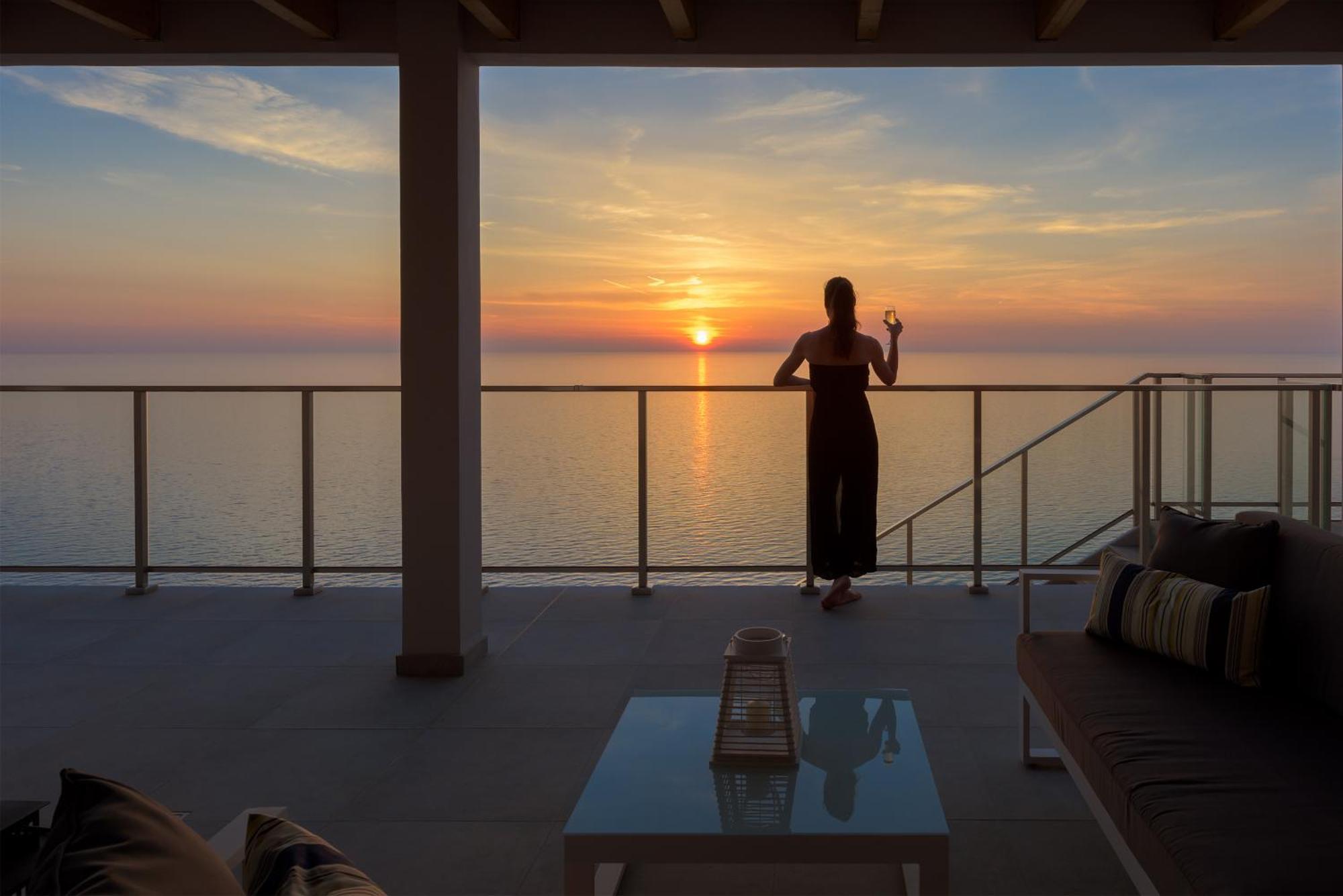 Kalamítsi Kathisma Bay Villas - Luxury Villas- Villa Oceanos מראה חיצוני תמונה